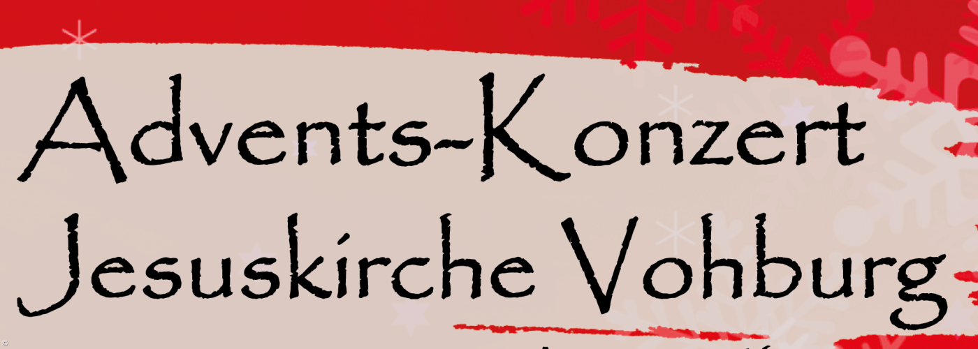 Banner Adventskonzert