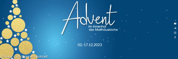 Advent im Innenhof