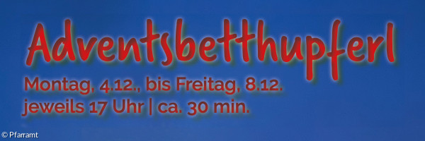 Banner Betthupferl