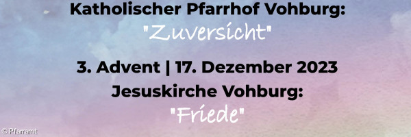 Plakat Adventsandachten