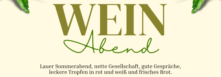Banner Weinabend 2025