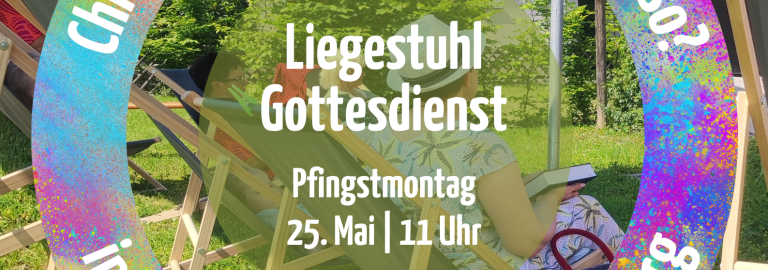 NBanner Liegestuhlgottesdienst