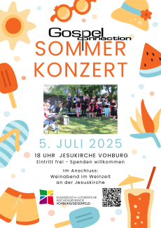 Plakat Sommerkonzert 2025