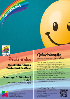 Plakat Erntedank