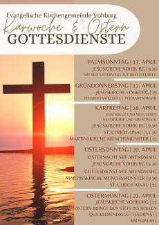 Karwoche und Ostern