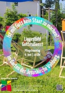 Liegestuhl-Godi Plakat