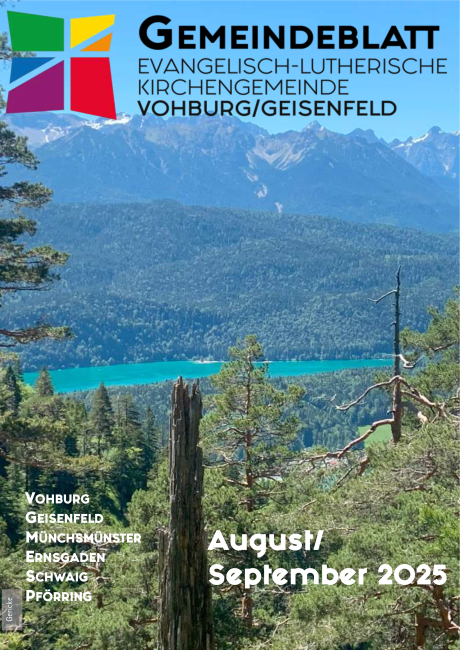 Gemeindeblatt August-September 2025 - Titel