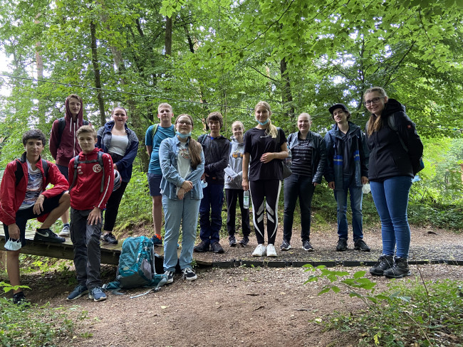 Waldseilpark Rummelsberg Gruppenfoto